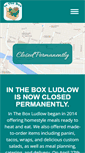 Mobile Screenshot of intheboxludlow.com